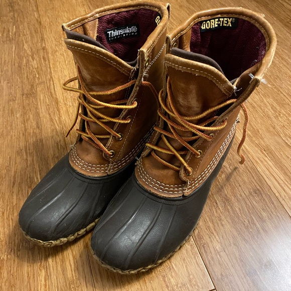 Women’s LL Bean Boots 8” Gore-Tex/Thinsulate Sz. 6 - Picture 6 of 8